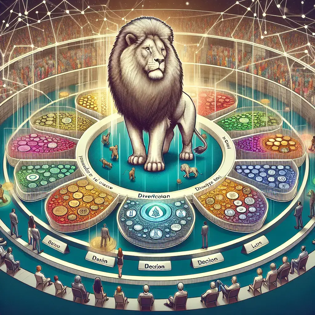 Representation of Understanding the Role of UNUS SED LEO in Crypto Portfolio Diversification